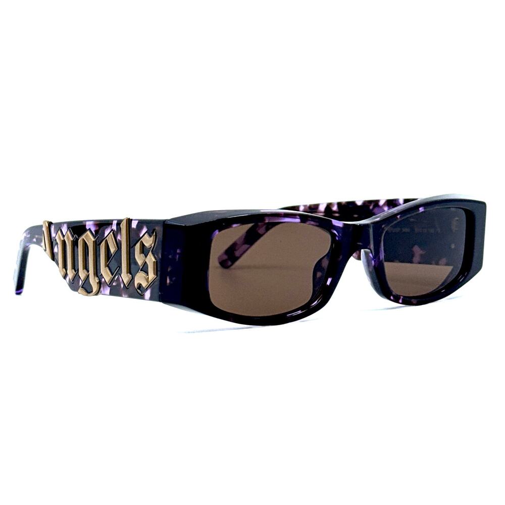 New, PALM ANGELS Sunglasses Angel PERI007 3464 Authentic - Picture 2 of 13